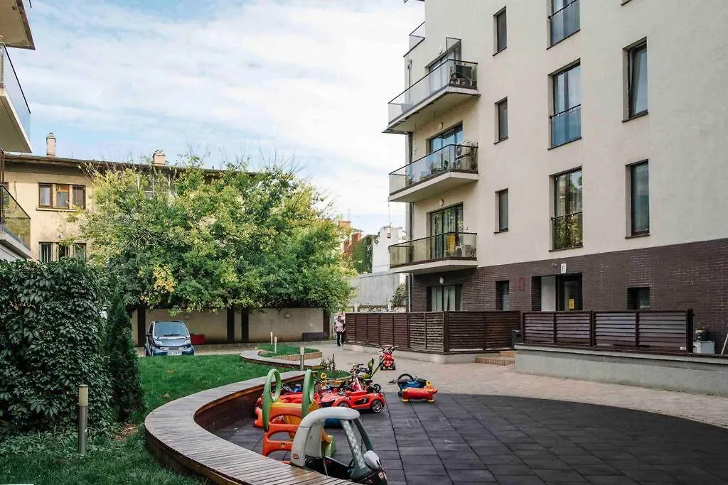 Апартаменты Vivando - Beautiful Studio B + Parking Бухарест Румыния